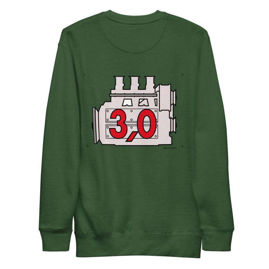 Sweatshirt premium unisexe - Porsche 911 3,0