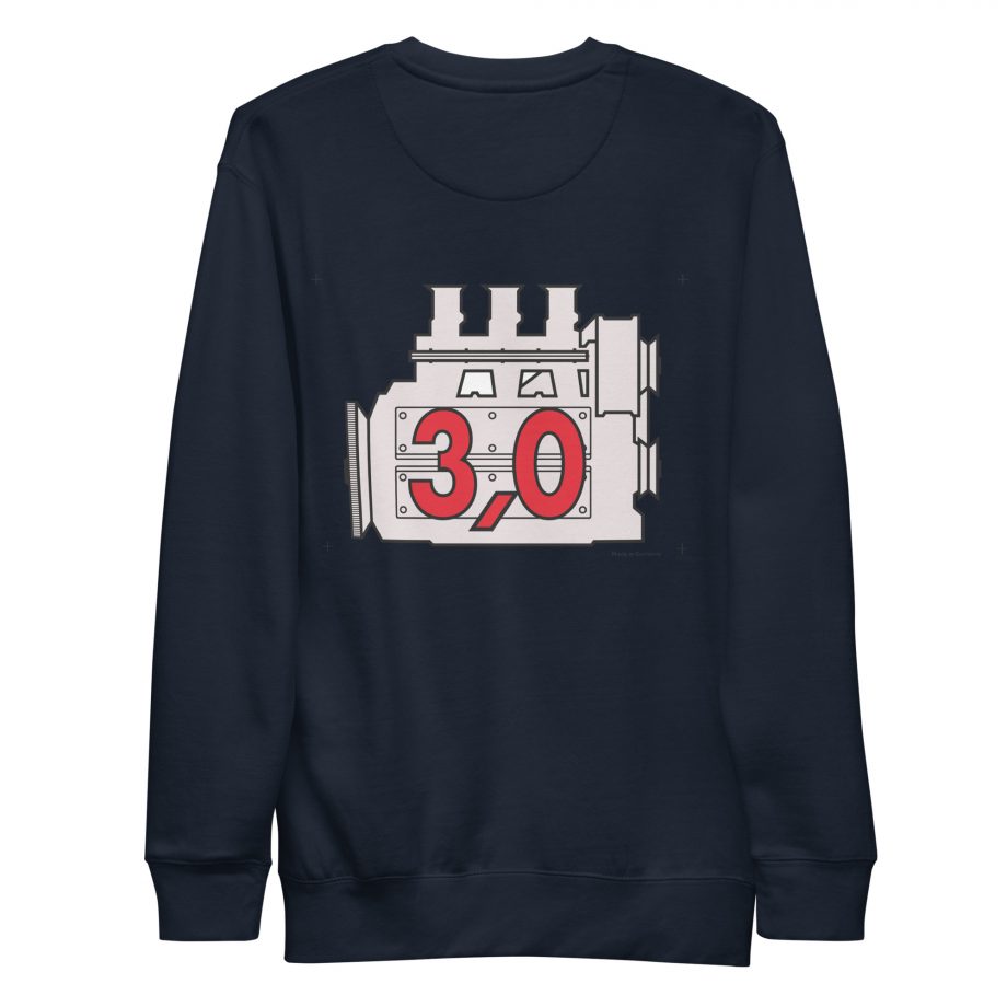 Sweatshirt premium unisexe - Porsche 911 3,0
