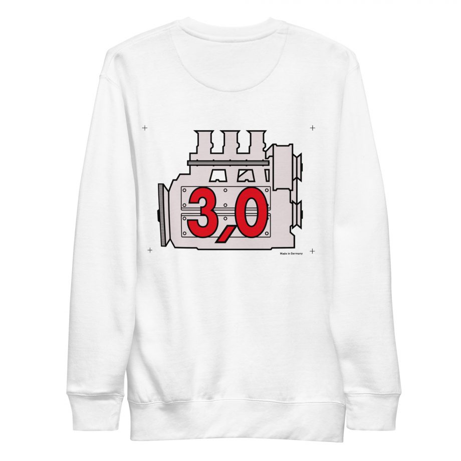 Sweatshirt premium unisexe - Porsche 911 3,0