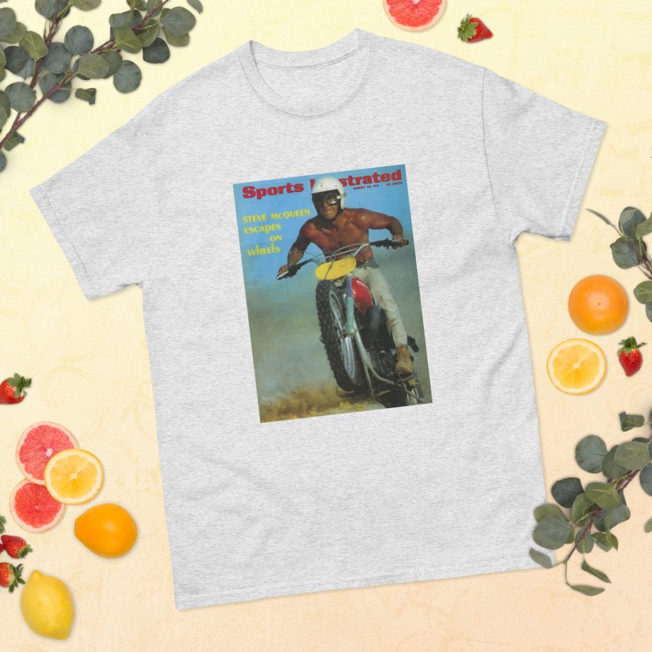 T-shirt classic unisexe - Steve McQueen Moto