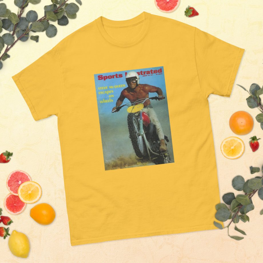 T-shirt classic unisexe - Steve McQueen Moto