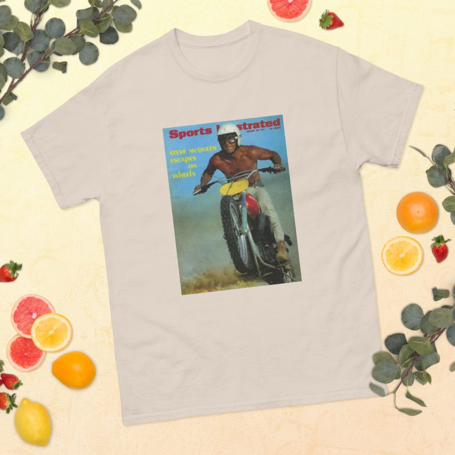 T-shirt classic unisexe - Steve McQueen Moto