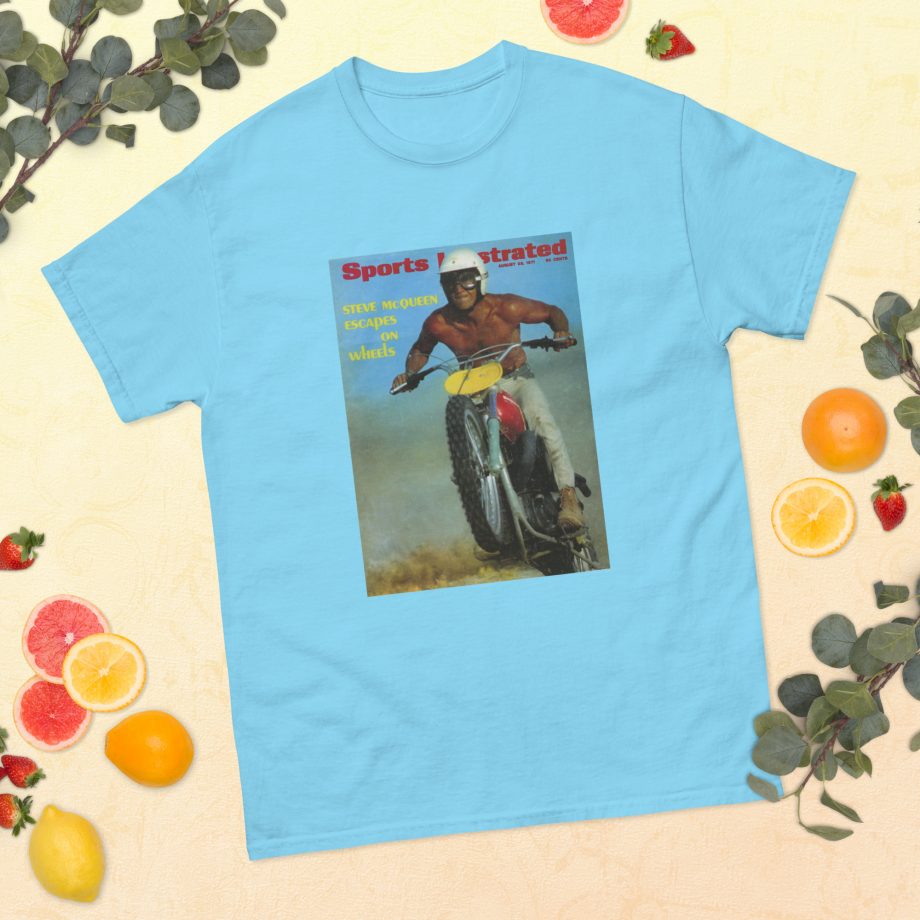 T-shirt classic unisexe - Steve McQueen Moto