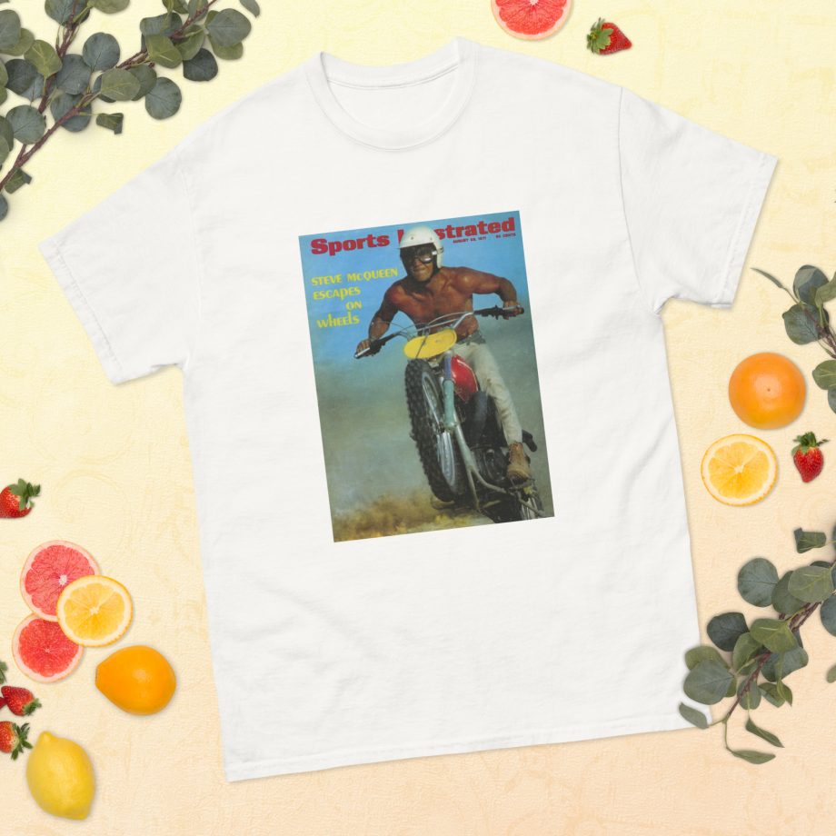 T-shirt classic unisexe - Steve McQueen Moto