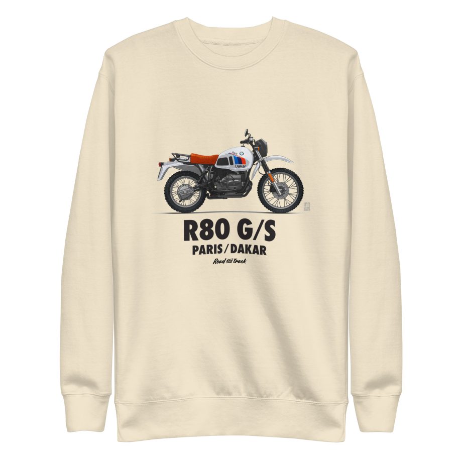 BMW R80 G/S Sweatshirt premium unisexe