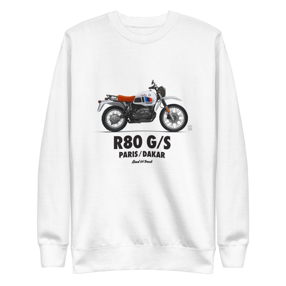 BMW R80 G/S Sweatshirt premium unisexe
