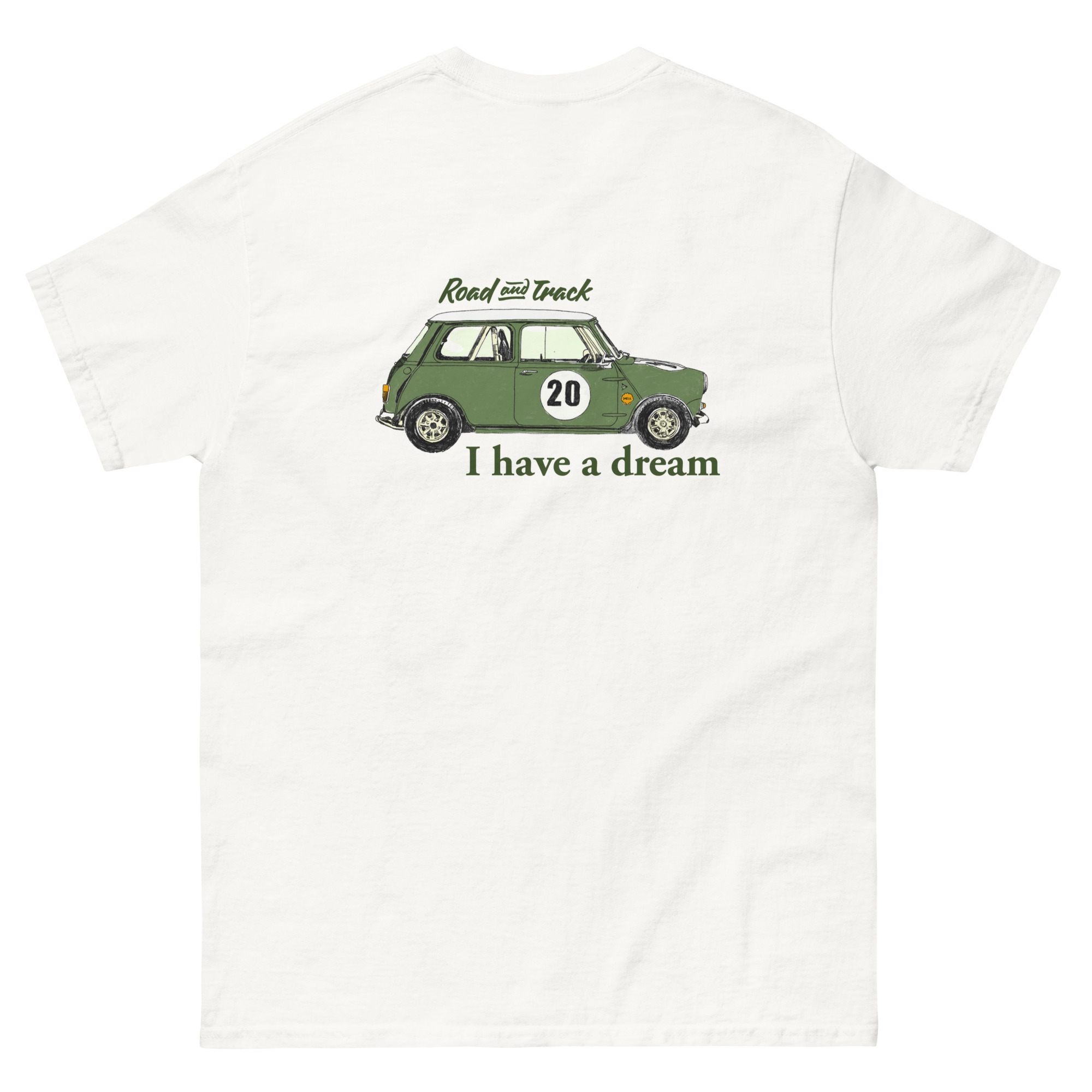 Mini verte Arrière - T-shirt classique unisexe